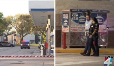 Jacksonville police investigating 2 separate gas station shootings just hours of each other