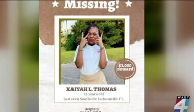 Jacksonville mom makes desperate plea for 13-year-old daughter to ‘come home' after disappearance