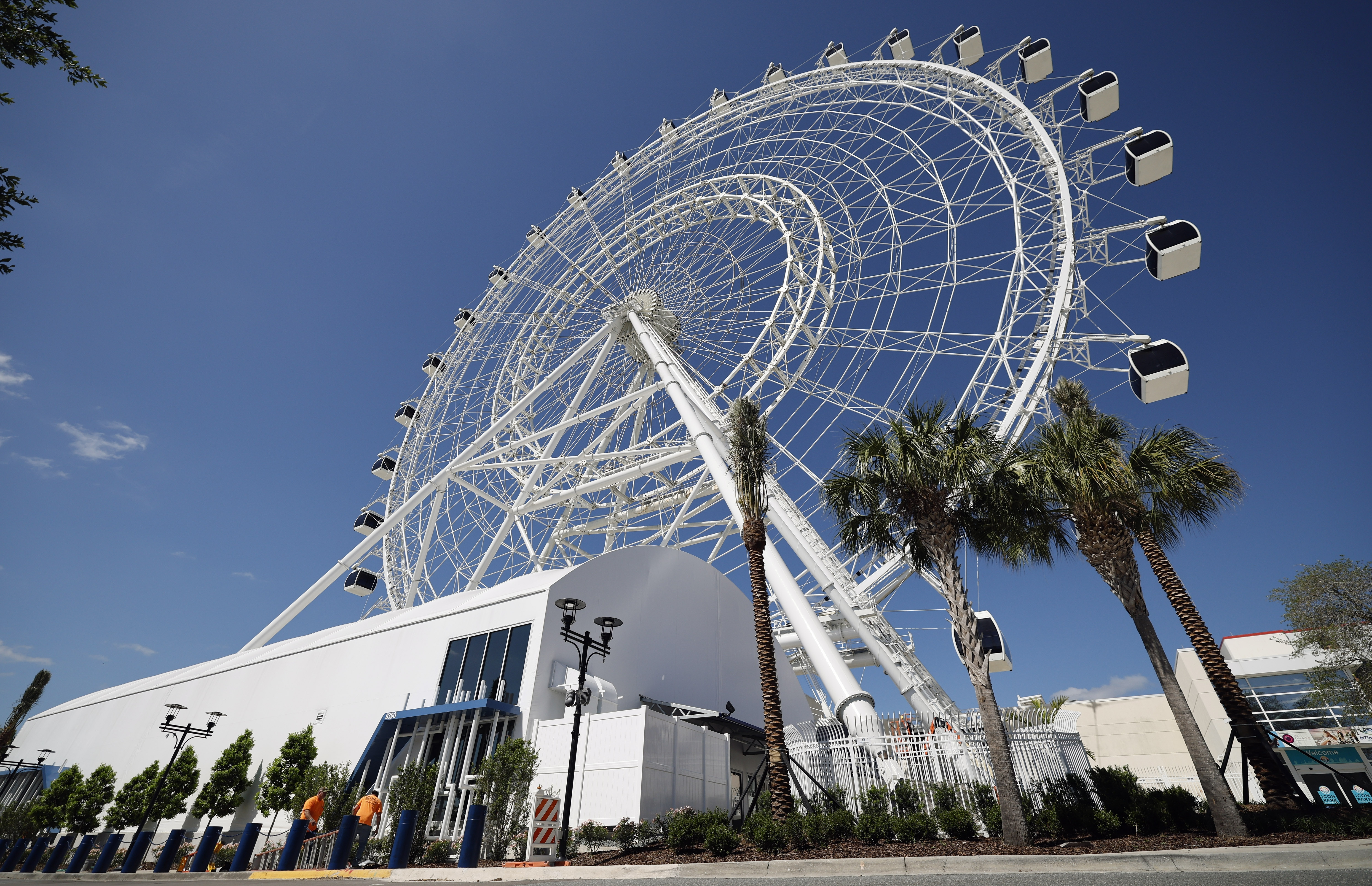 The new Blue Man Theater, next to the Orlando Eye...