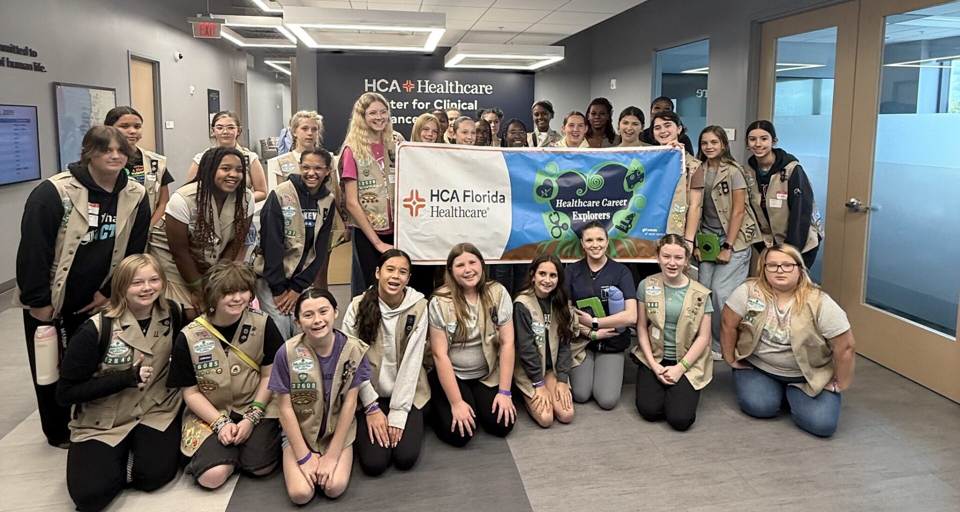 Girl Scouts Launch Hands-on Healthcare Patch Program With HCA Florida Healthcare