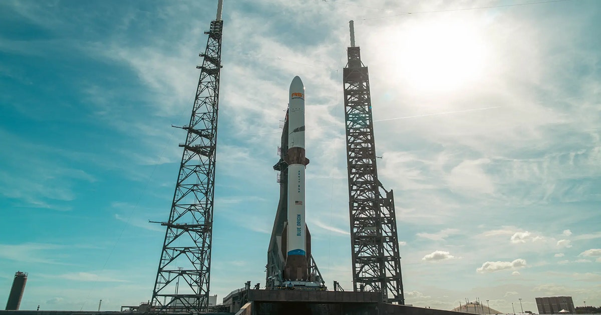 Blue Origin targets Sunday launch from Florida for next New Glenn mission