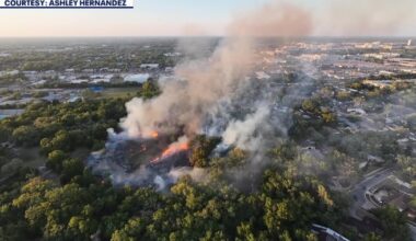 Tampa brush fire grows quickly, spreads to Copeland Park: TFR