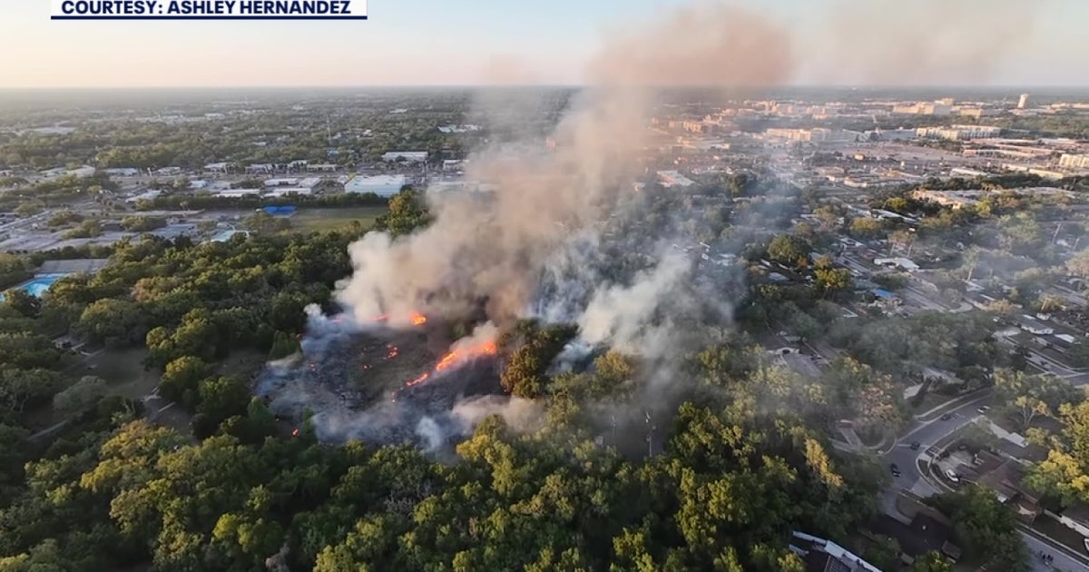 Tampa brush fire grows quickly, spreads to Copeland Park: TFR