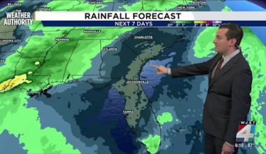 Meteorologist Chris Holtzman has your Saturday evening forecast