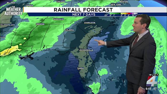 Meteorologist Chris Holtzman has your Saturday evening forecast