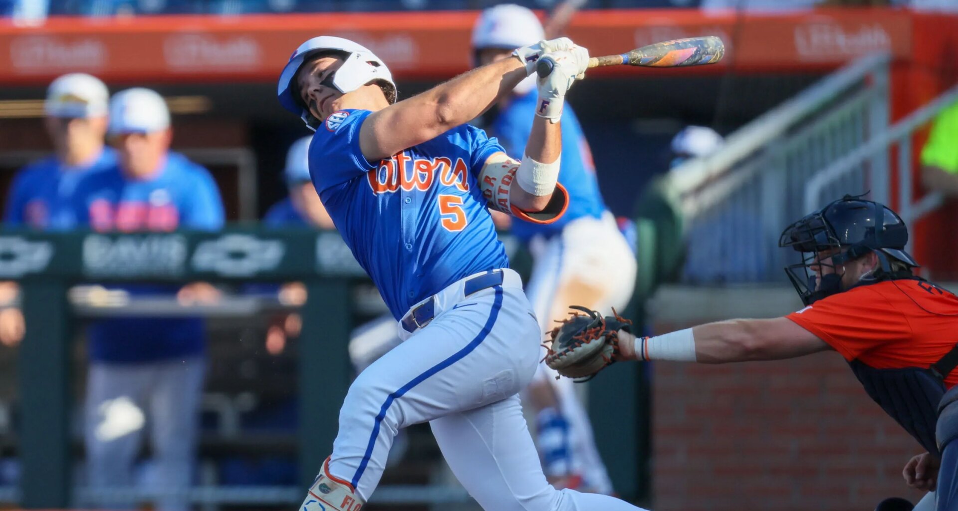 Photo highlights from Florida baseball's Friday home loss to Auburn
