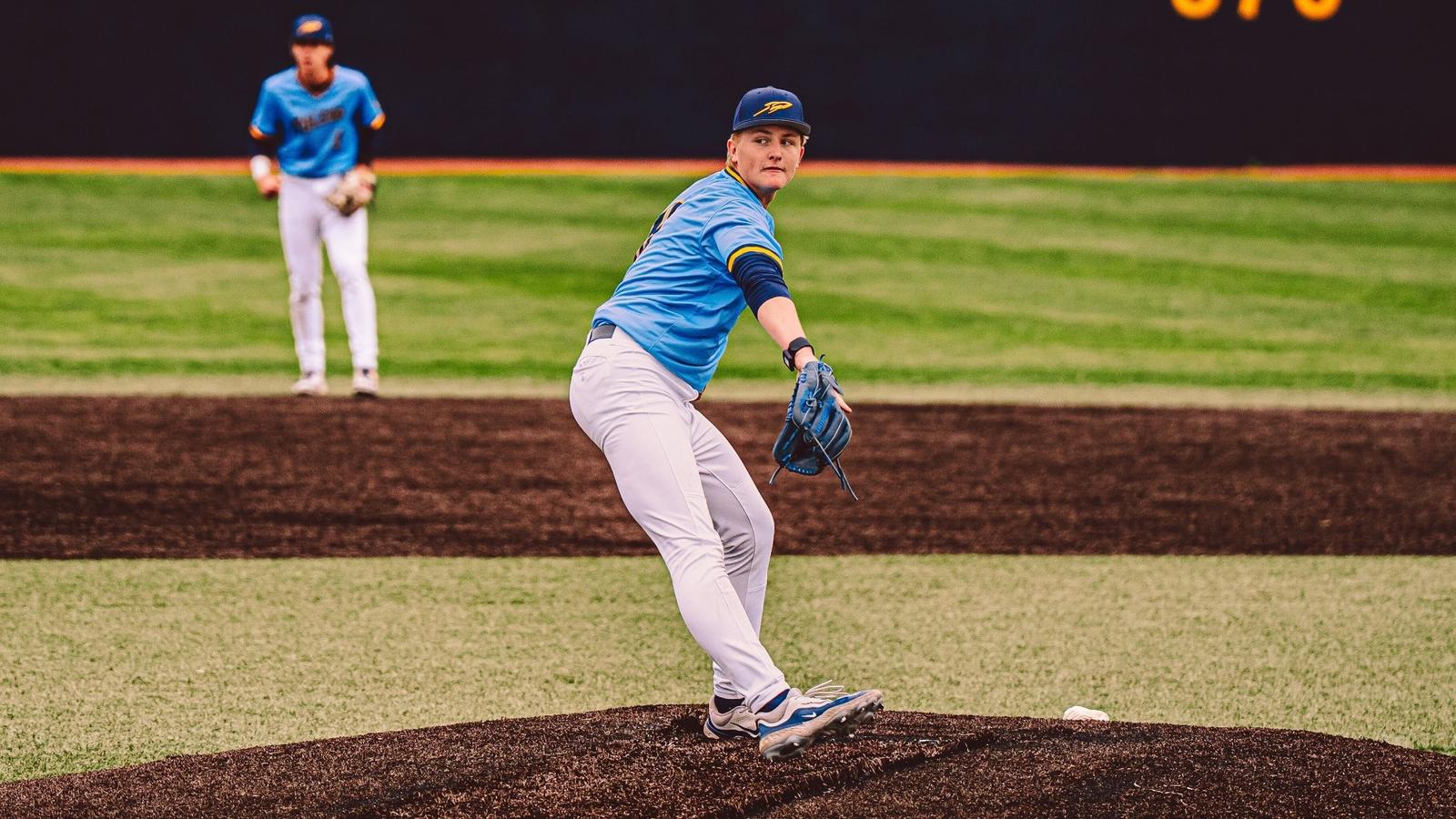 Ryan Sudbrook lays down a bunt