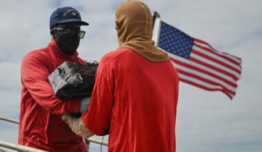 USCG Cutter Tampa offloads drugs worth $28.7 million