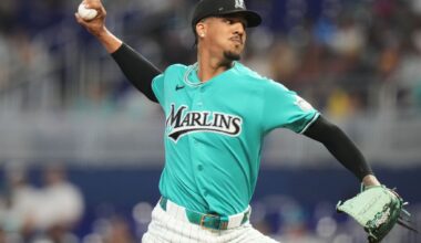 Pérez outpitches Misiorowski as Marlins top Brewers 5-3 to stop 4-game slide