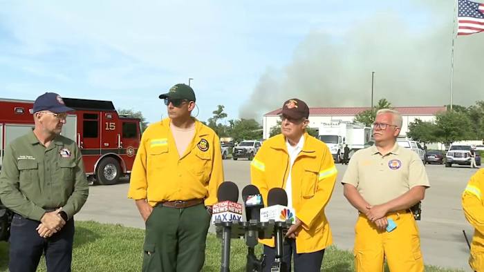 Railroad Fire grows to 3,000 acres, draws response from Florida National Guard