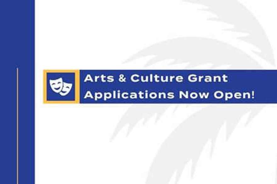 Arts & Culture grants applications are now open.