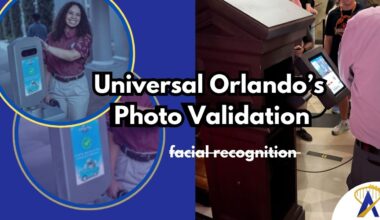 How does Universal Orlando use facial recognition - how photo validation works images from Universal Orlando and Matt Roseboom