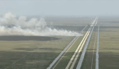 Large brush fire burns in the Everglades in western Broward County – NBC 6 South Florida
