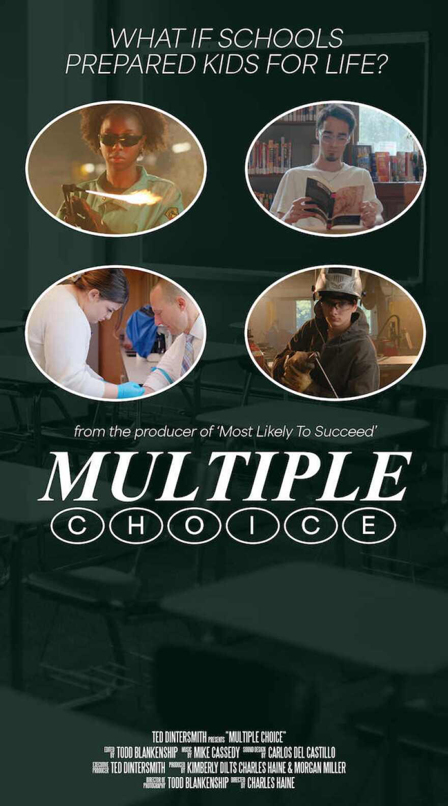 Poster for 'Multiple Choice' documentary
