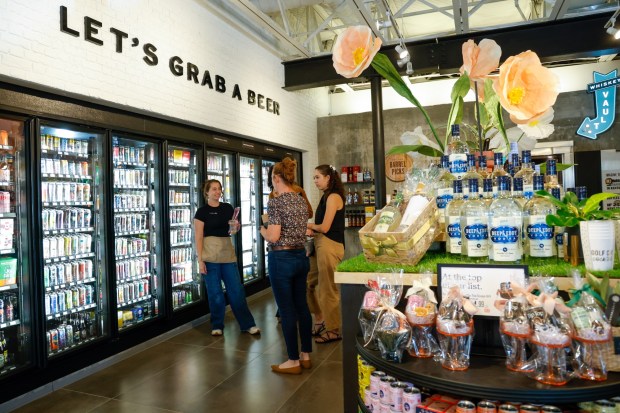 A selection of cold beers at The Good Pour retail shop in Orlando on Thursday, April 16, 2026. (Rich Pope/Orlando Sentinel)