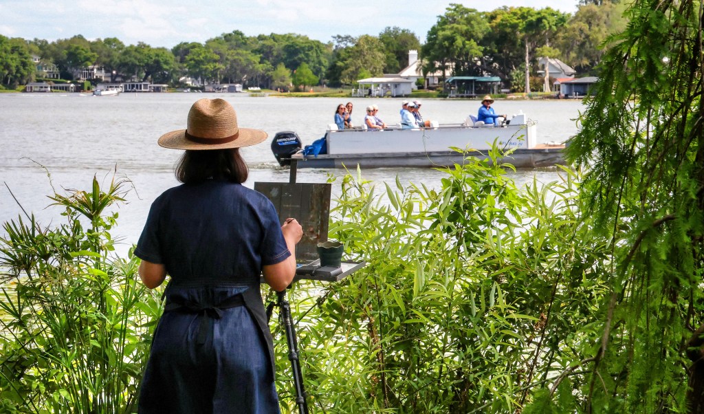 Painting out at Winter Park’s 18th plein-air festival – Orlando Sentinel