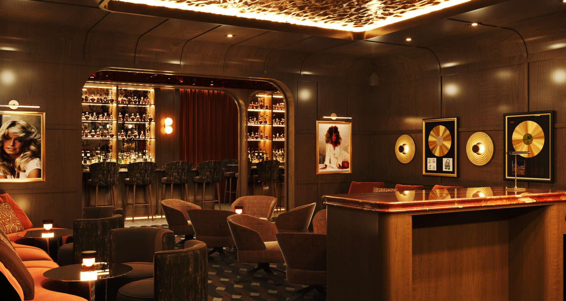 A 50-Seat Vinyl Listening Lounge Opens in Miami: See Photos