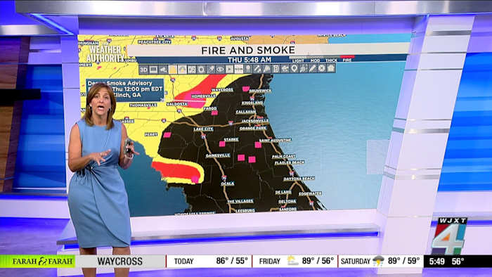 Smoke advisory issued for North Florida and Southeast Georgia