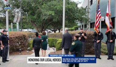 Valencia College honors 10 fallen officers who once trained in its halls