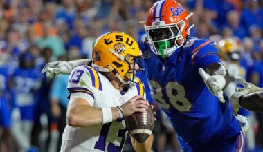 Vikings use first-round pick on Florida DT Caleb Banks, who broke his foot before the combine