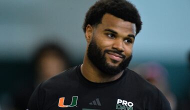 Chargers take Miami defensive end Akheem Mesidor at No. 22 in NFL draft