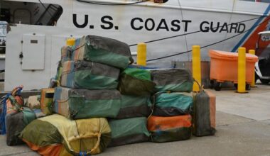 Coast Guard offloads over $19M in cocaine, arrest 6 suspects in Miami Beach, authorities say