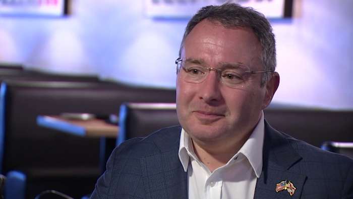 Alex Vindman courts Hispanic vote in Orlando, promises to fight high costs in the Senate