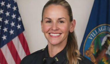 South Florida police department promotes its first female police major during a special ceremony