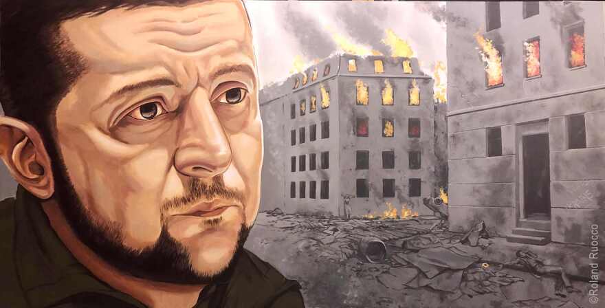 'Zelinsky, Destruction' by Roland Ruocco.