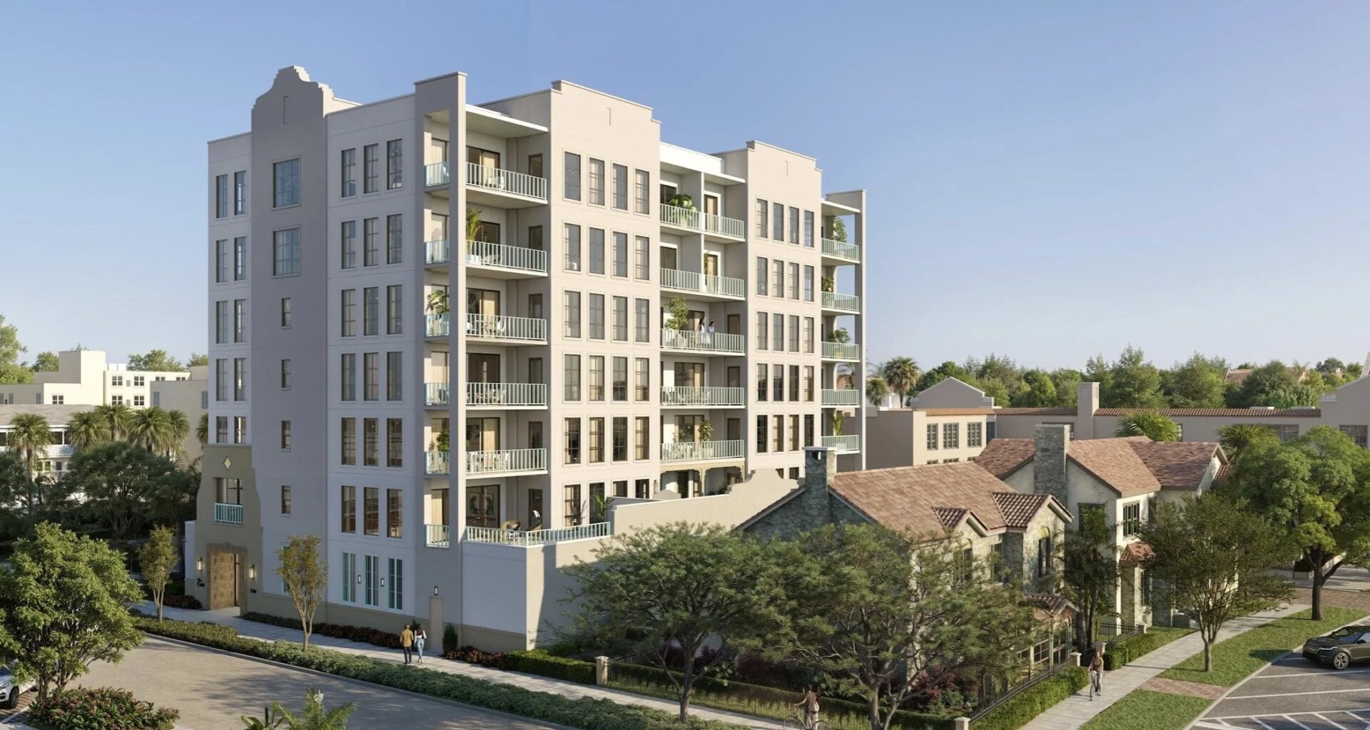 Construction begins on The Cade, a seven-story boutique condo building overlooking Mirror Lake in downtown St. Pete