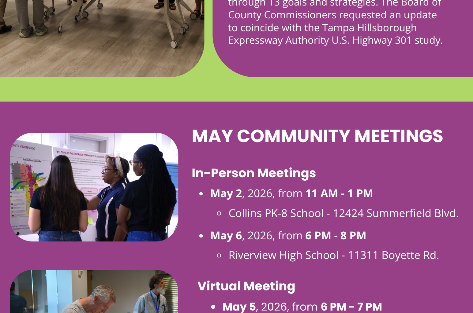 County Presents Draft Goals, Concept Map For Riverview Plan