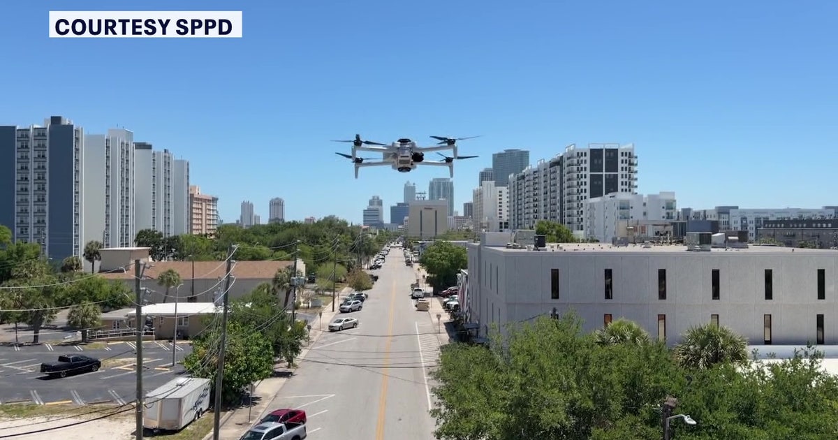 Drones with live camera feed give St. Petersburg police officers real-time information during active calls