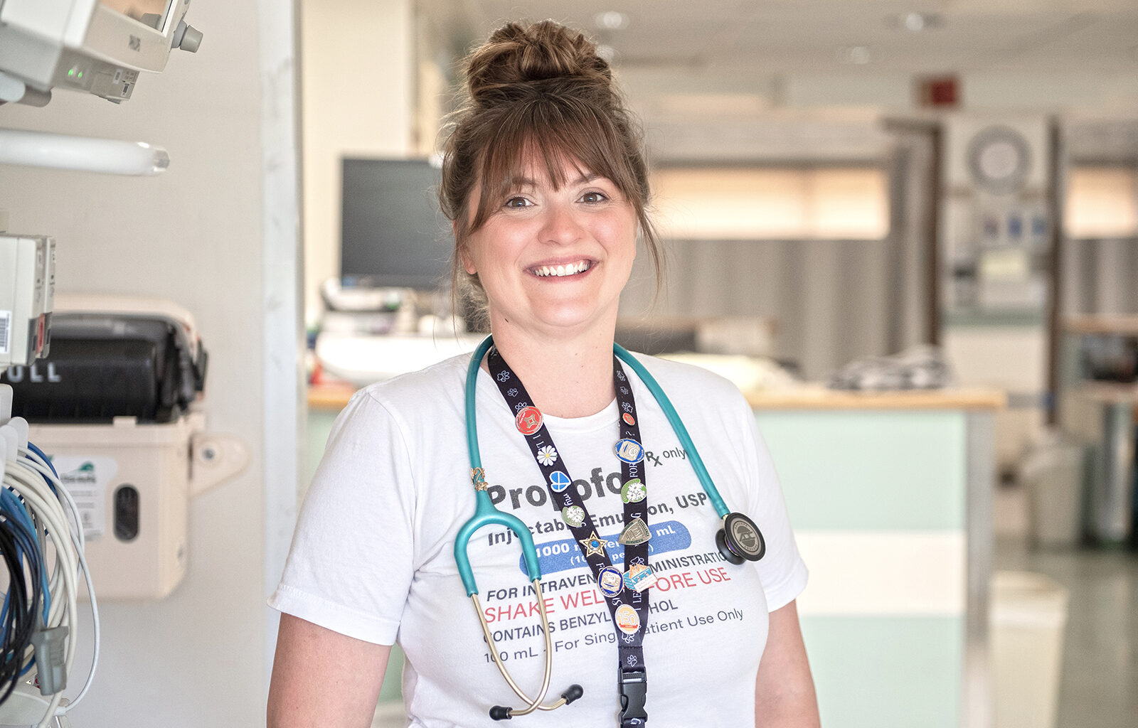 Kayla Knox, an inpatient nurse in the intensive care unit at Jacksonville Memorial Hospital, has been named the hospital’s April Colleague of the Month. The award recognizes those who exemplify excellence in their roles and embody the hospital’s mission, vision and values.