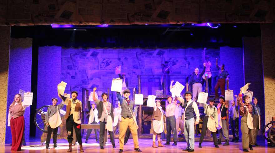 North Fort Myers High School's competition show for this year's High School Music Awards is 'Newsies.'
