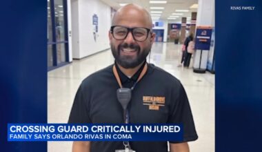 Orlando Rivas in coma after trying to shield students from pole in Buffalo Grove High School crash near Dundee Road: family