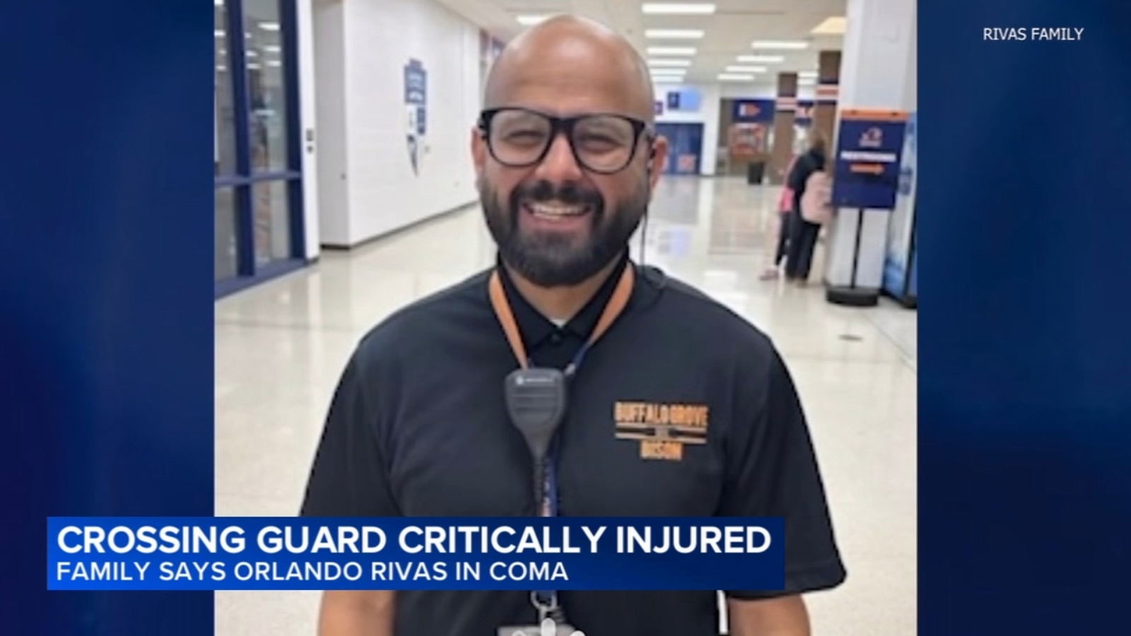 Orlando Rivas in coma after trying to shield students from pole in Buffalo Grove High School crash near Dundee Road: family