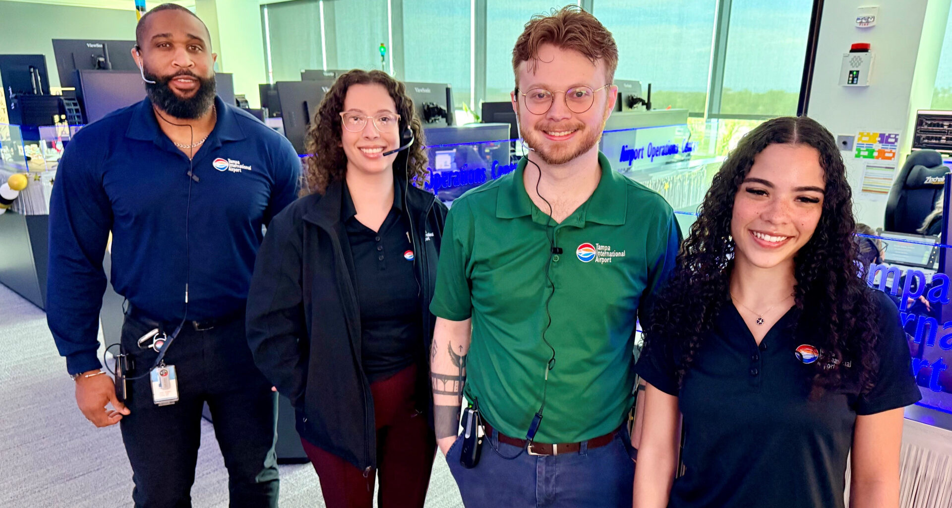 Tampa International Airport honors its dispatchers for National Telecommunicators Week