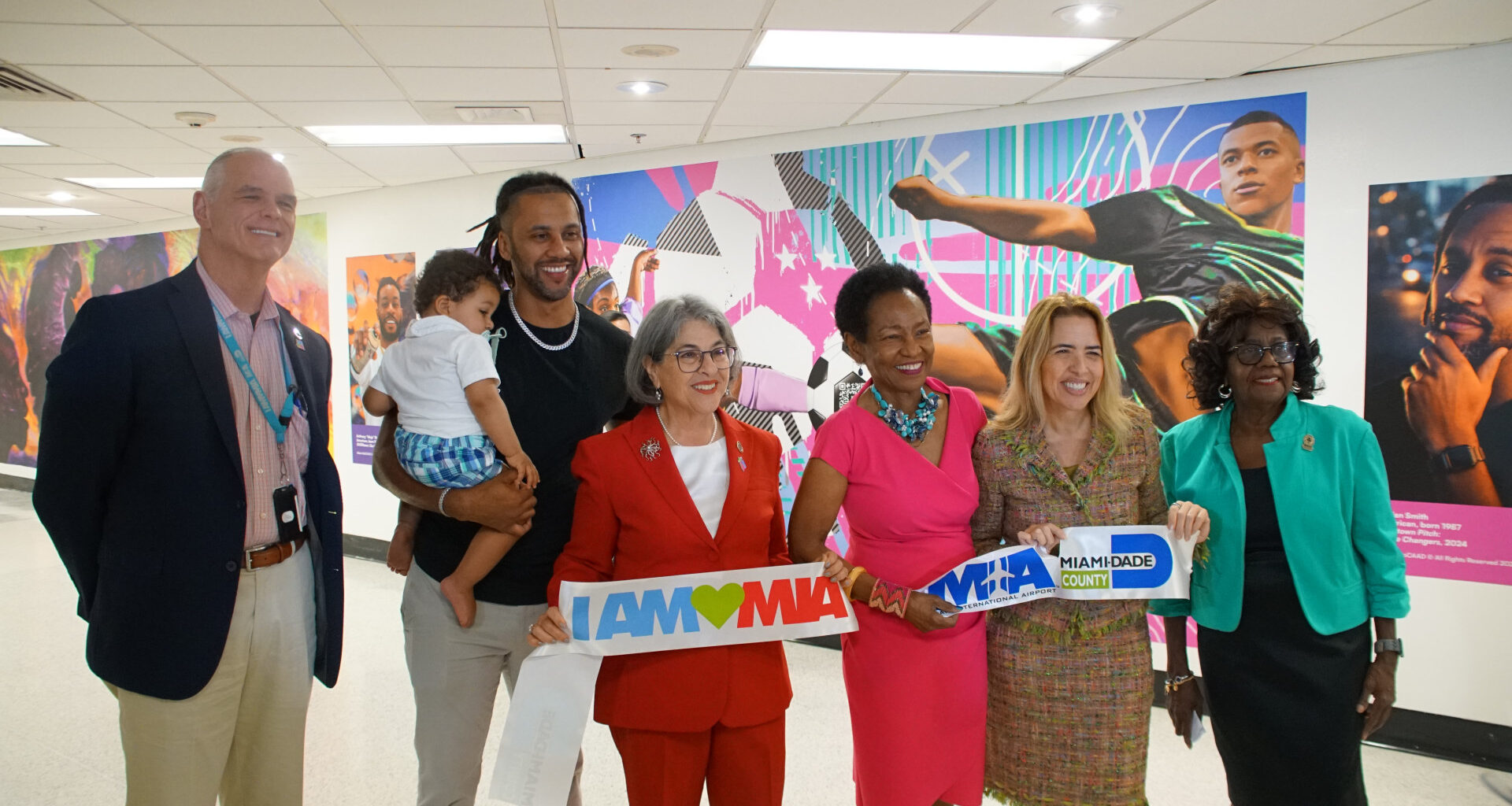Murals from Miami’s historic Overtown land at MIA