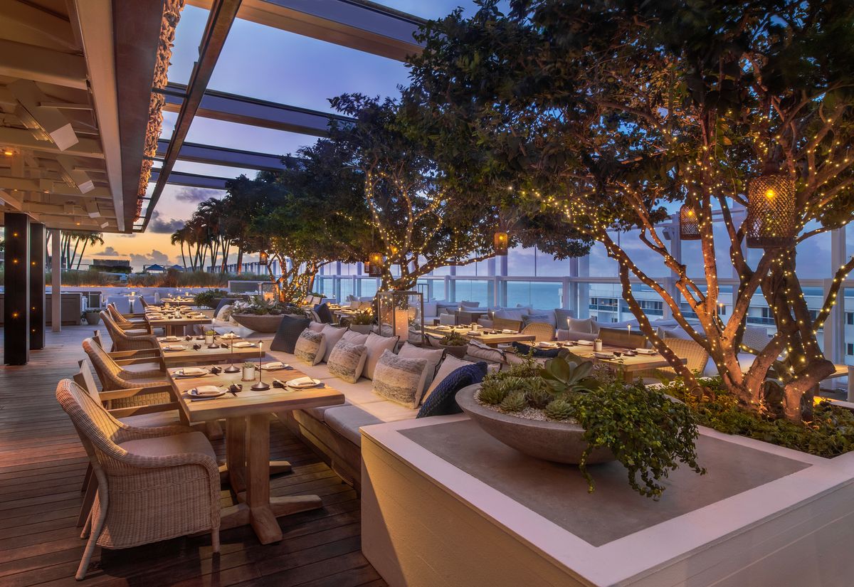 South Florida’s most romantic restaurants 2026: Watr at 1 Rooftop
