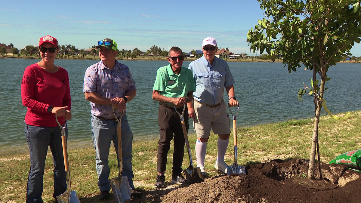 Cape Coral celebrates Arbor Day by planting over 300 new trees
