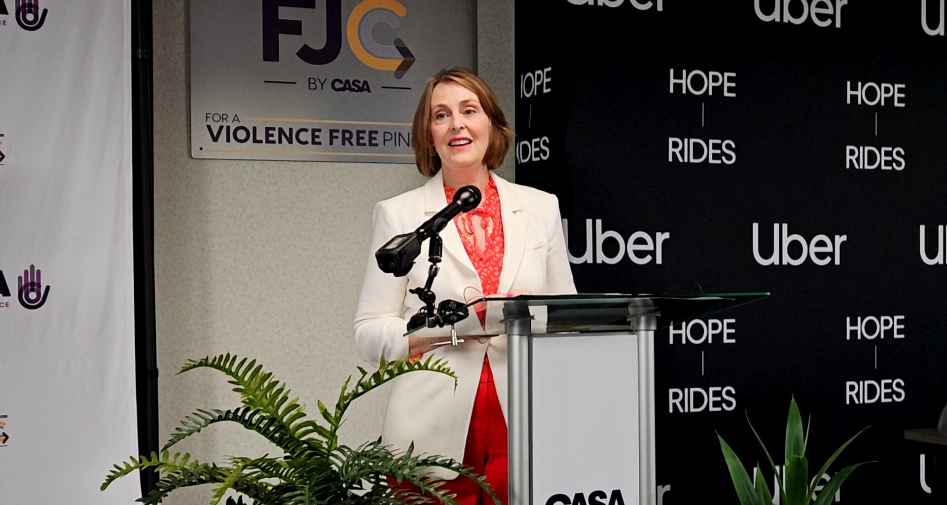 Uber-backed ‘Hope Rides’ program launches in Florida at CASA Family Justice Center in St. Pete