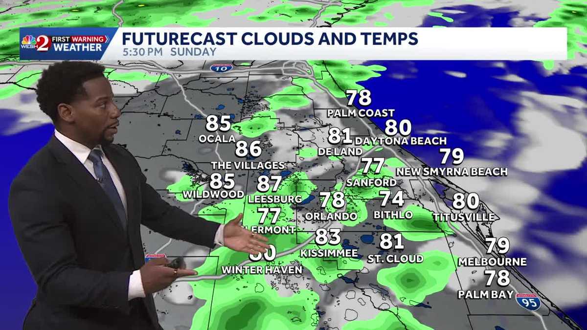 Easter Sunday Brings Showers to Central Florida