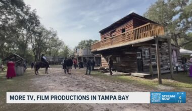 Film and TV productions surge in Tampa Bay area