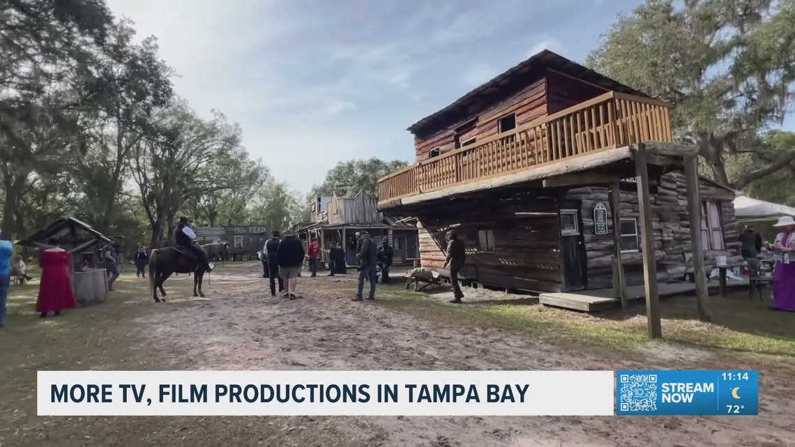 Film and TV productions surge in Tampa Bay area