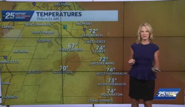 Highs to Hit Near 90 for South Florida