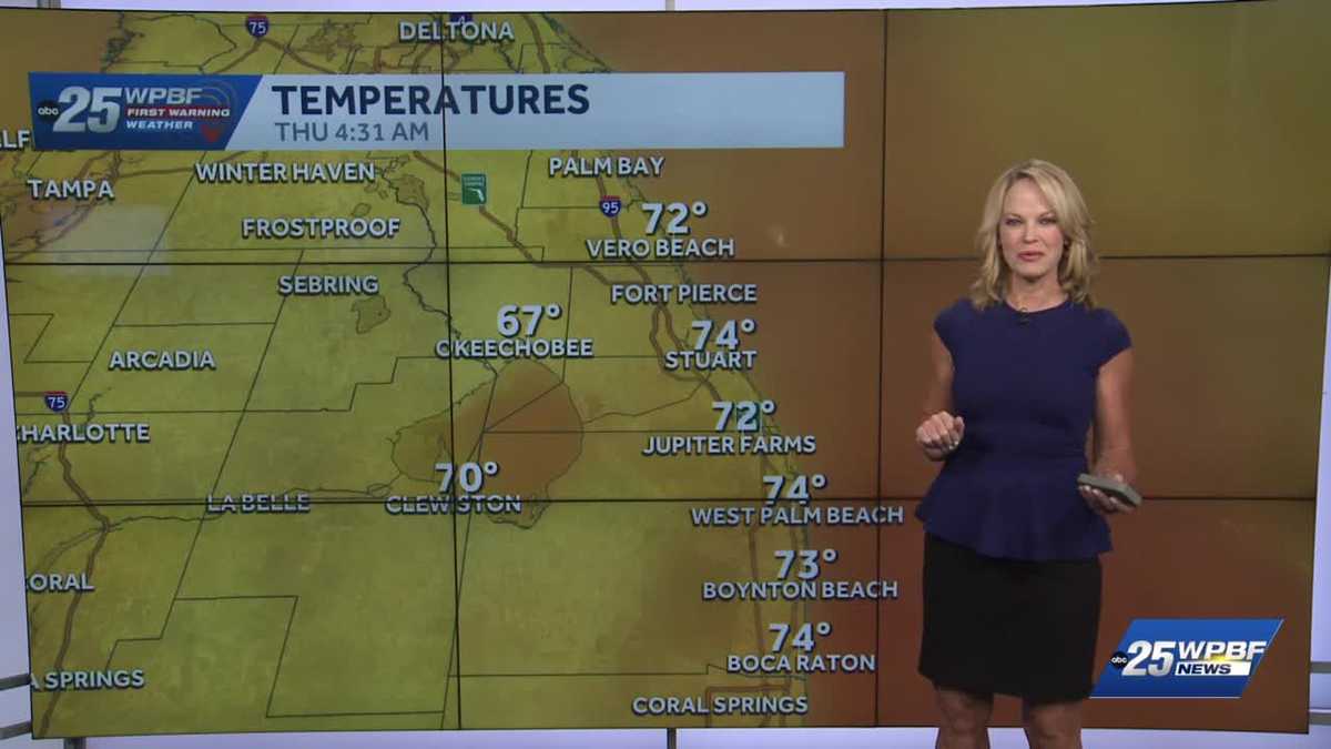 Highs to Hit Near 90 for South Florida