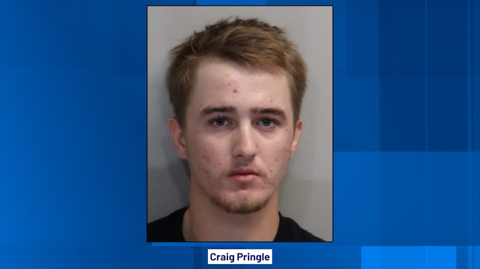 Craig Pringle's mugshot.