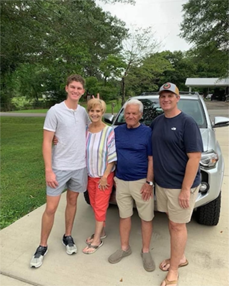 Harrison Dorsett, Dorothy Dorsett, Mr. Weyman Dorsett Sr (now deceased), and Weyman Dorsett Jr.