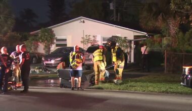 16 displaced after fire sparks at Lauderhill triplex; no injuries - WSVN 7News | Miami News, Weather, Sports
