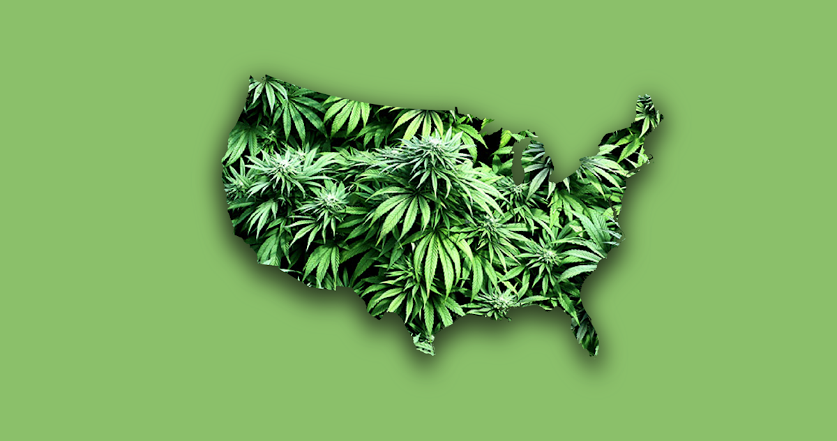 Planning trip out of Florida? Map shows states where marijuana is legal